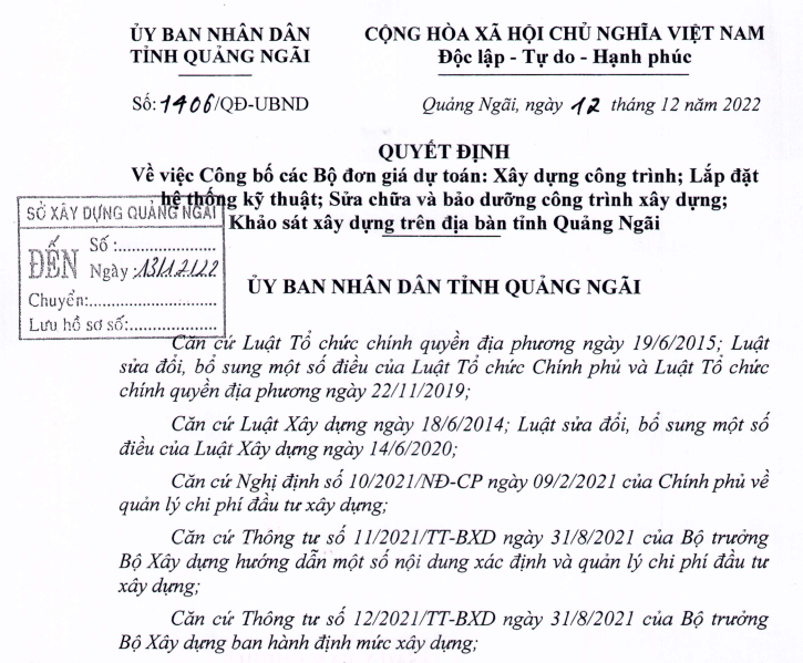 don gia xay dung tinh Gia Lai